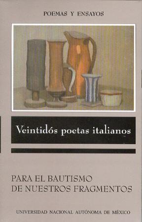 Veintidós poetas italianos