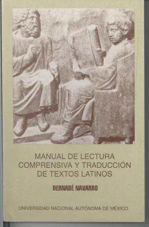 Manual de lectura comprensiva y traducción de textos latinos